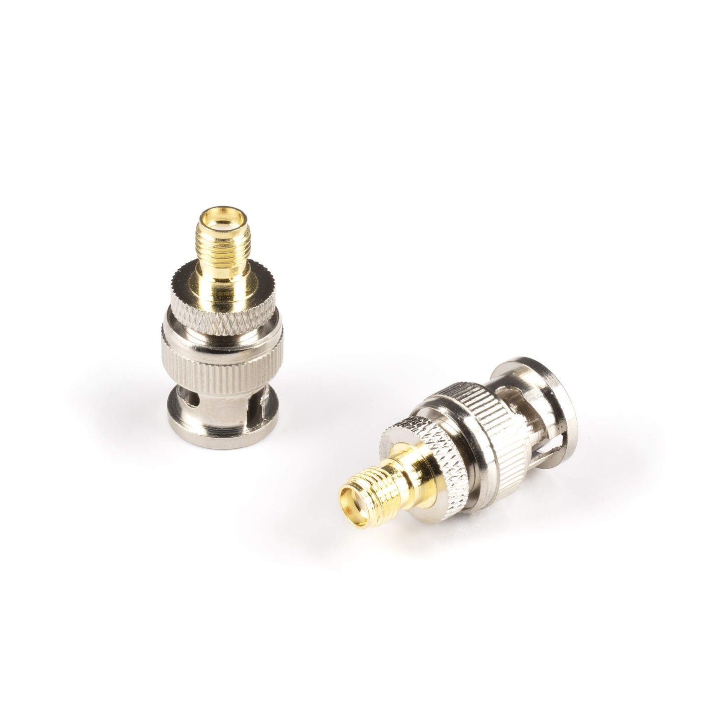 THE CIMPLE CO Gold SMA Female to BNC Male Adapter - Male to Female Coaxial (RF) Connector - Compatible with RF, SDI, HD-SDI, CCTV, Camera (4 Pack)