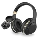 SENTRY OSH Over Ear Bluetooth Wireless Headphones, Active Noise Canceling -20dB Reduction, 22 Hour Battery Life, Control Buttons, Built in Microphone