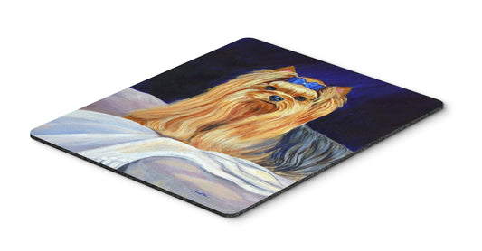 Caroline's Treasures 7157MP Yorkie Mouse Pad, Hot Pad or Trivet for Home Office Gaming Working Computers Laptop Mouse Mat,Washable Large Mousepad