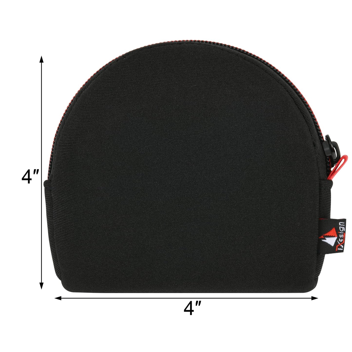 TXEsign Camera Filters Case Bags for Round Filters Up to 62mm,Water-Resistant Fabric Design Lens Filter Pouch (Small)