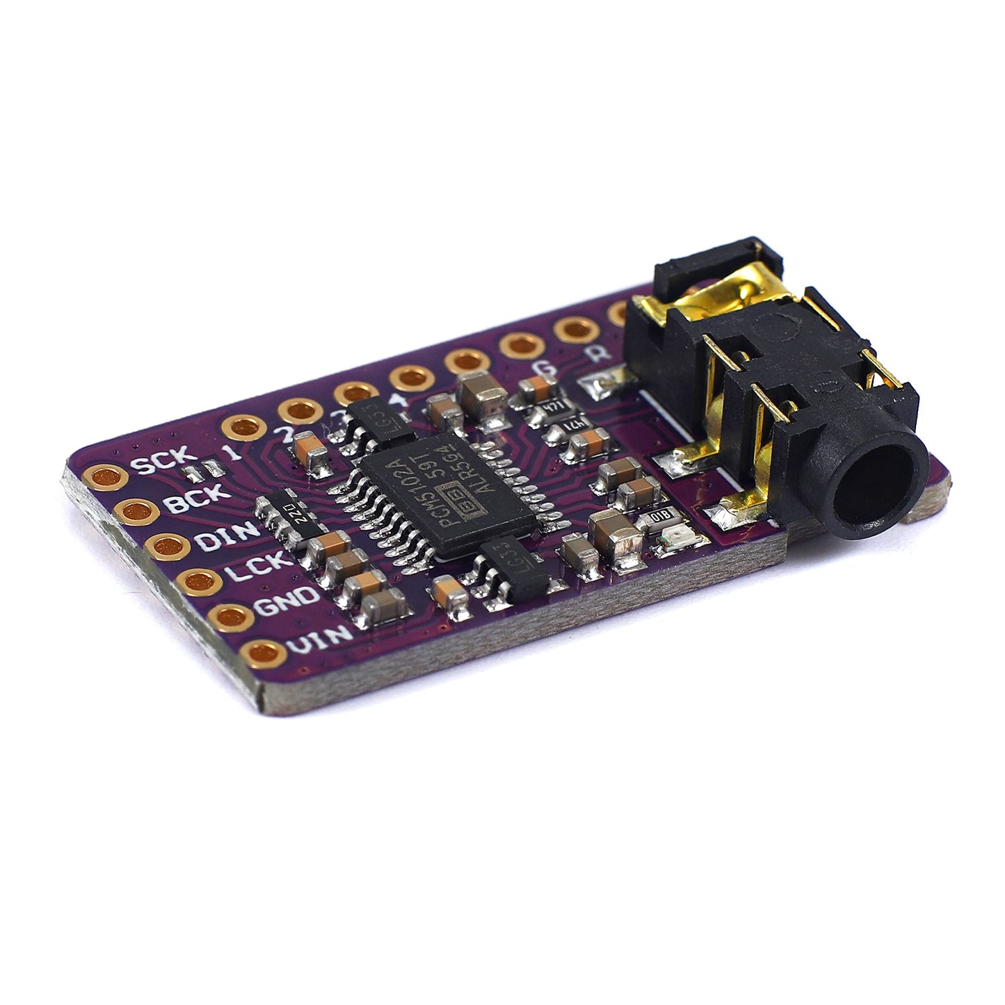 Teyleten Robot PCM5102 PCM5102A AUX Stereo Digital Audio DAC Decoder Board Module Player Voice Digital-to-Analog Converter IIS I2S for Arduino