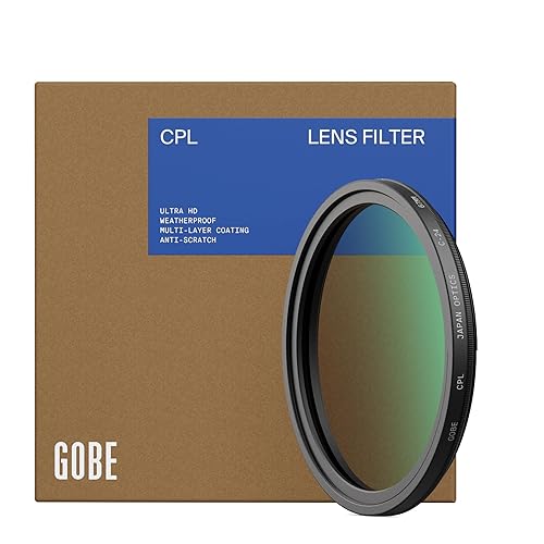 Gobe 55mm Circular Polarizing (CPL) Lens Filter