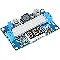 JacobsParts FP5139 100W DC-DC Boost Step-up Voltage Converter Module Adjustable Power Regulator Board with LED Voltage Meter