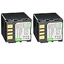 Kastar BN-VF714 Battery 2-Pack Replacement for JVC BN-VF707 BN-VF707U BN-VF707UE BN-VF707US BN-VF714 BN-VF714U BN-VF714UE BN-VF714US BN-VF733