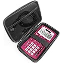 FitSand Hard Case Compatible for Texas Instruments TI-30X IIS 2-Line Pink Scientific Calculator