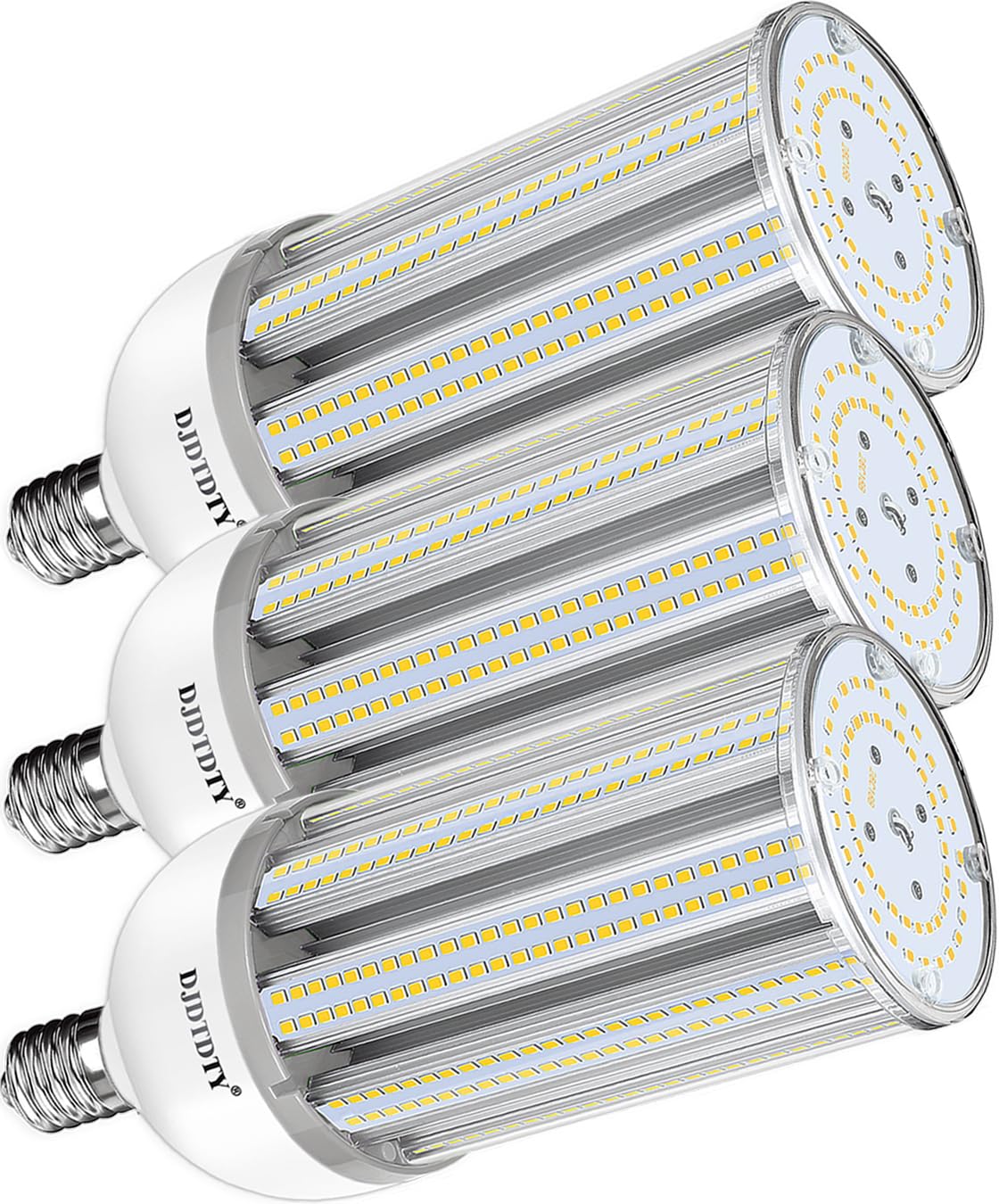 DJDTDTY 3-Pack is More economical?60W LED Light Bulb, E26 Base, 5000K 6000LM LED Bulb, Suitable for Garage Warehouse Workshop barn, Home Essential