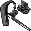 Ultralight Bluetooth Headset with Noise Cancelling Microphone, Bluetooth Earpiece with Carrying Case, Wireless Headset for PC/Laptop, Compatible