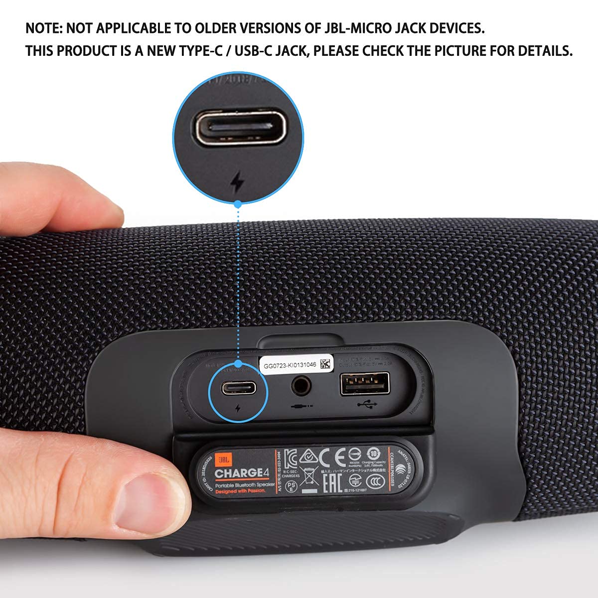FEIYIU Charger Charging Cable Cord Fit for JBL Charge 4,Charge5,Charge 6,JBL Flip 5, Flip 6, Flip 7,JBL Pulse 4, Pulse 5, Clip4, Clip5, JRPOP