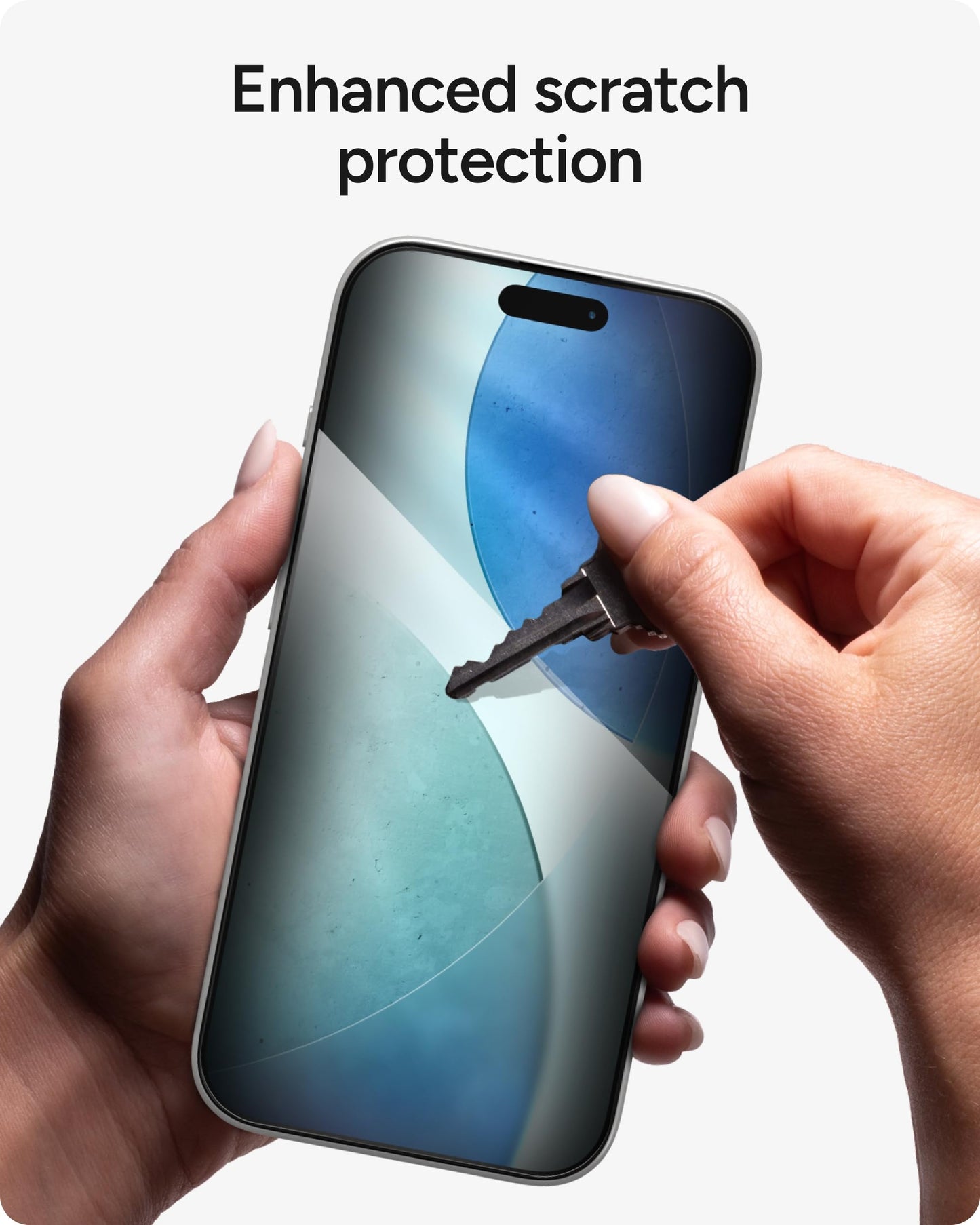 ZAGG Privacy XTR Screen Protector for iPhone 17-4-Way Privacy Full-Screen Filter, 5X Stronger, Fingerprint-Resistant Tempered Glass, Smooth Feel, Easy