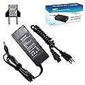 HQRP AC Adapter Compatible with Insignia HDAD36W101-AB NS-28D220NA16 NS-32DD310NA15 LED TV Power Supply Cord Adaptor + Euro Plug Adapter