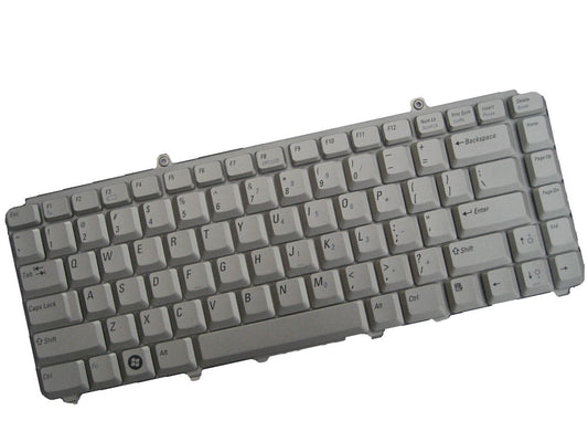 New Laptop Keyboard Replacement for Dell Inspiron 1318 1420 1520 1521 1525 1526 XPS M1330 M1530 PN:NK750 MU194 0MU194 0NK750 US Layout Silver Color