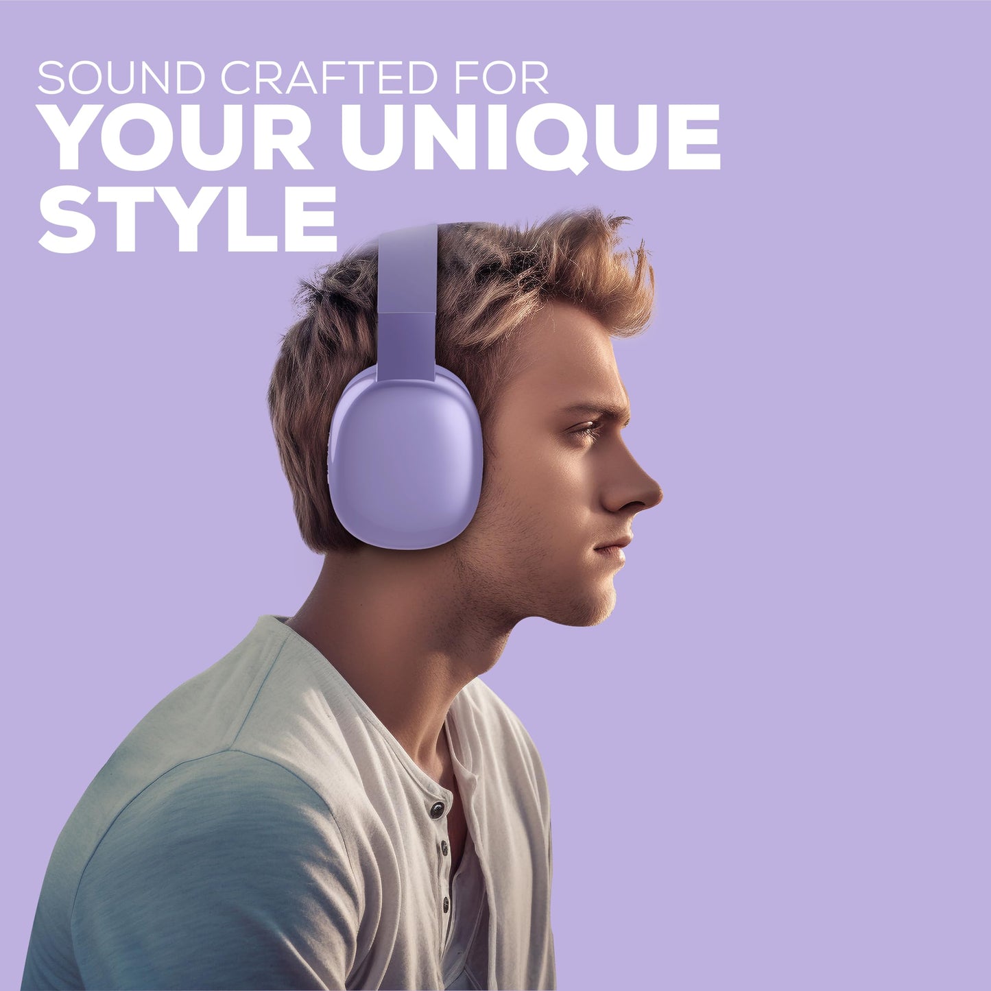 Gabba Goods Wireless Over Ear Bluetooth Headphones with Microphone - Wireless Headset -Noise Reduction - Bluetooth, Wired,Built in Micro SD…