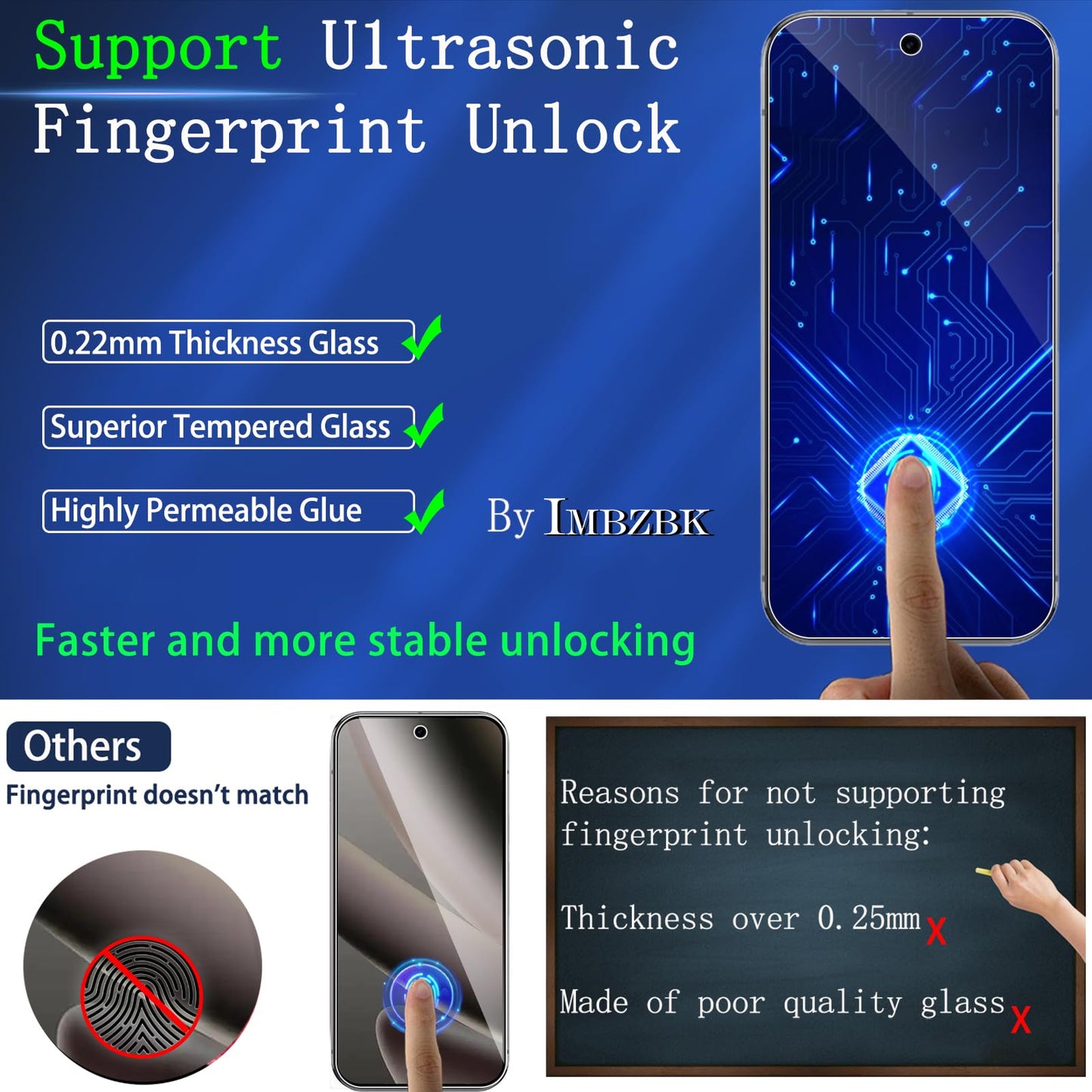 IMBZBK 3 Privacy Screen Protector for Google Pixel 10 Pro XL, Gold