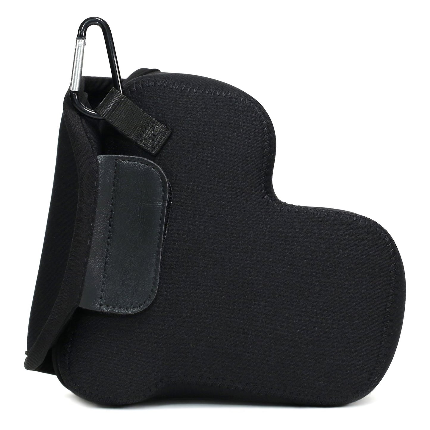 MegaGear Ultra Light Neoprene Camera Case, with Carabiner Compatible with Sony Cyber-Shot DSC-RX10 IV, DSC-RX10 III - Black - MG755