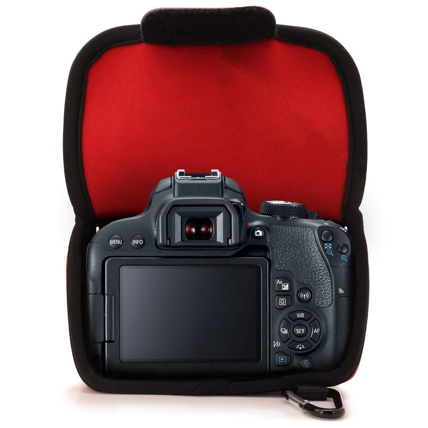 MegaGear MG1194 Ultra Light Neoprene Camera Case compatible with Canon EOS Rebel T8i, Kiss X10i, Rebel SL3, Kiss X10, Rebel SL2, Kiss X9, Rebel T7i