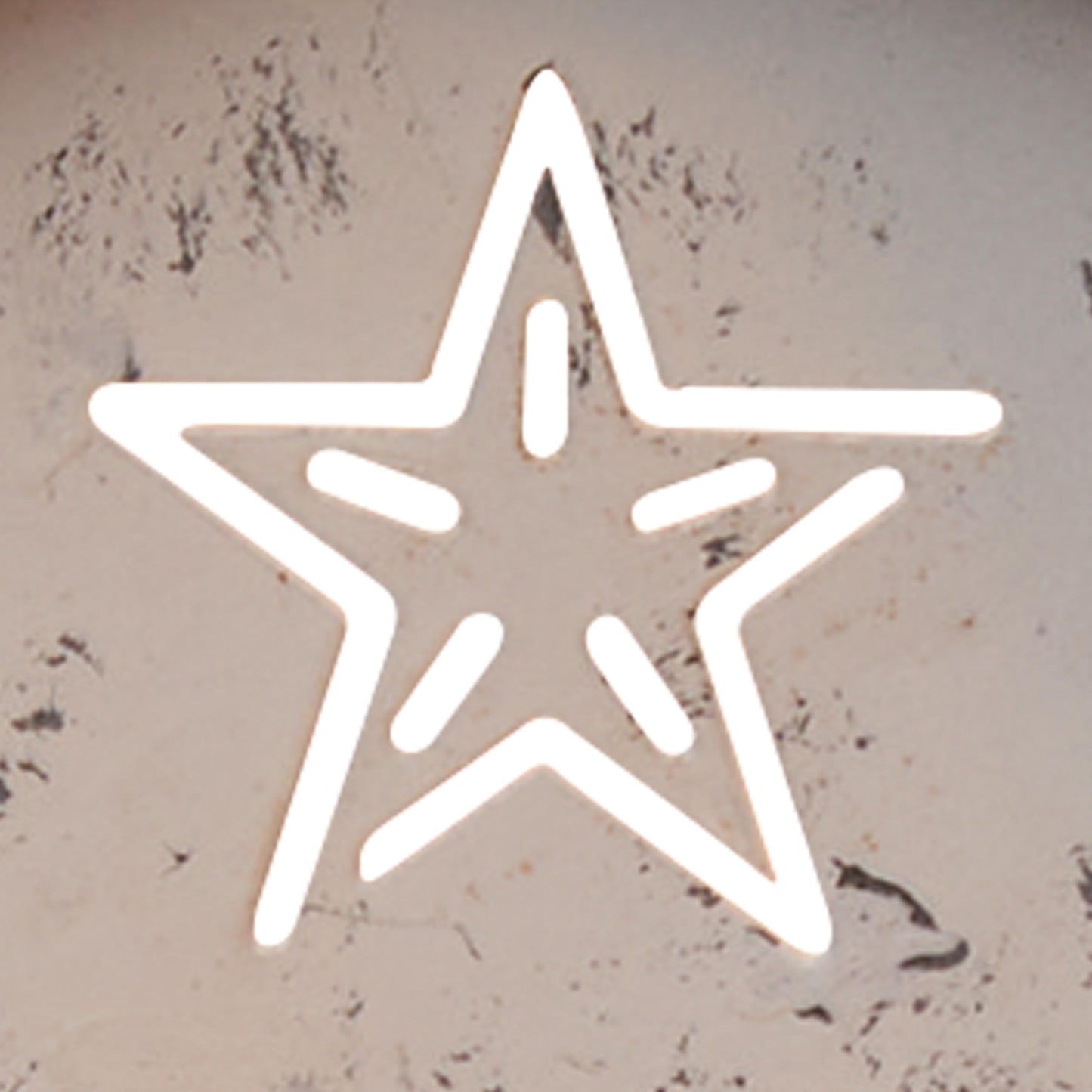 Park Designs Distressed White Barn Night Light | Rustic Metal Plug-in Accent with Star & Window Cutouts | Soft Neutral Illumination | Farmhouse