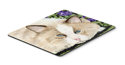 Caroline's Treasures SS8825MP Cat Mouse Pad, Hot Pad or Trivet for Home Office Gaming Working Computers Laptop Mouse Mat,Washable Large Mousepad