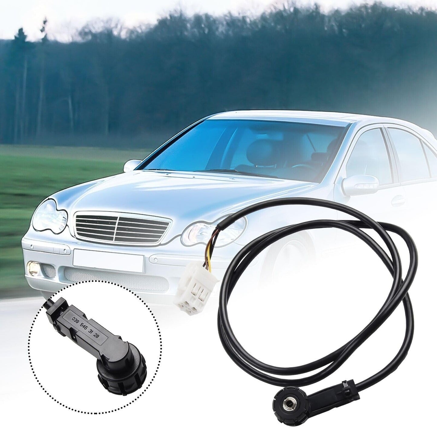 Aux Input Radio Cable A2034401808 for Mercedes for Benz C Class W203 2000-2007