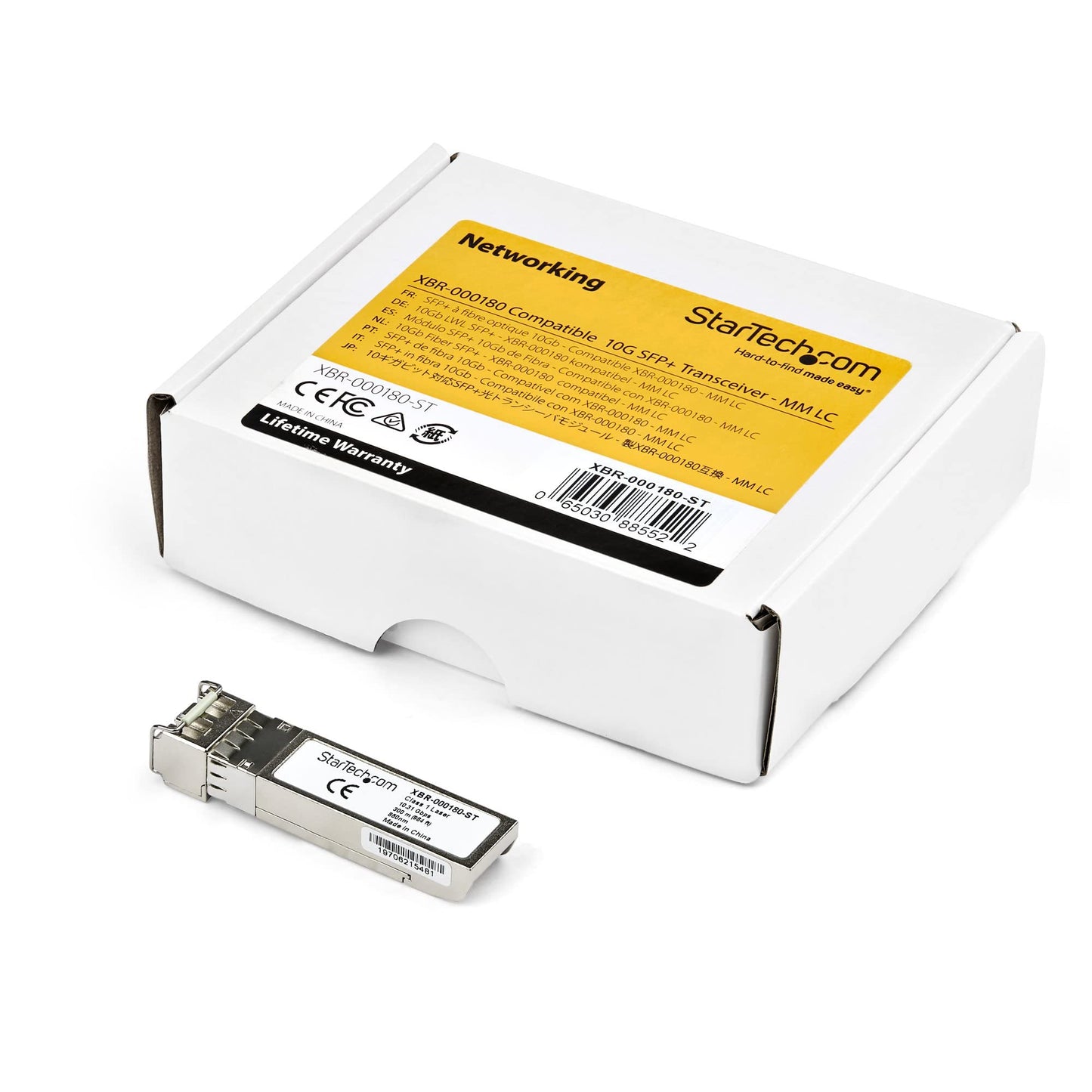 StarTech.com HP JD092B Compatible SFP+ Module - 10GBASE-SR Fiber Optical Transceiver (JD092BST)