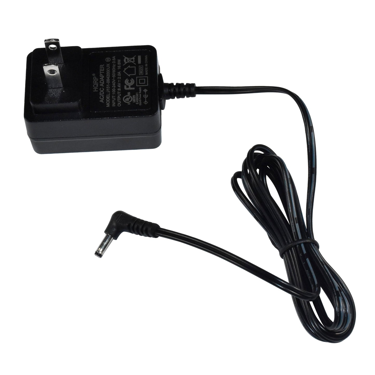 HQRP Wall AC Power Adapter Compatible with Canon VIXIA HV10 HV20 HV30 HV40 Camcorder - (incl. USA Plug & Euro Adapter)