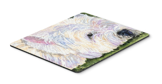 Caroline's Treasures SS8831MP Westie Mouse pad, hot pad, or Trivet, Large, Multicolor