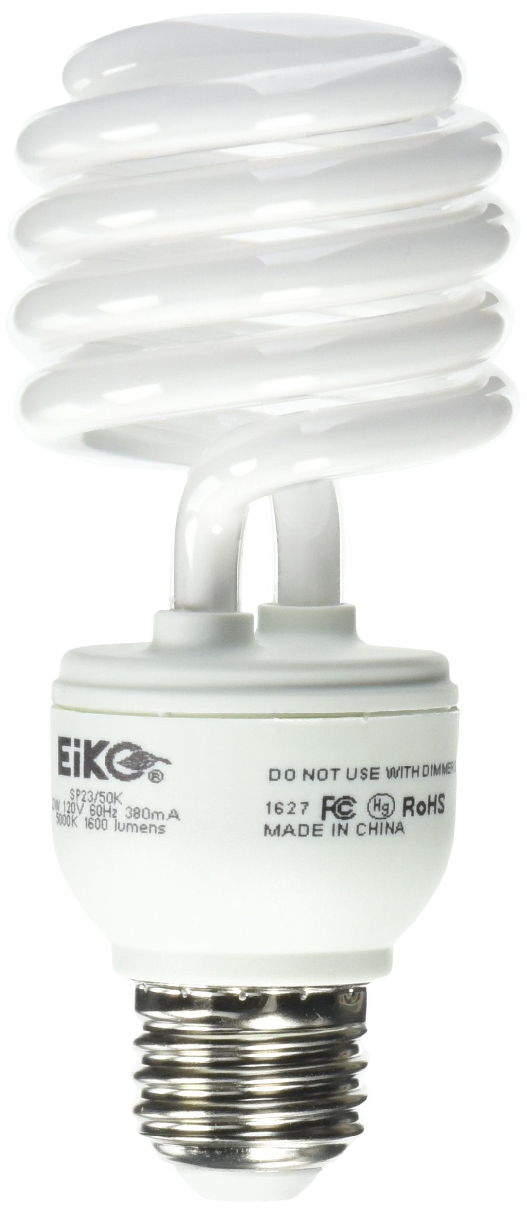 Eiko SP23/50K 23W 120V 5000K Spiral Shaped Halogen Bulbs