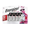 Energizer MAX C Batteries (8 Pack), C Cell Alkaline Batteries