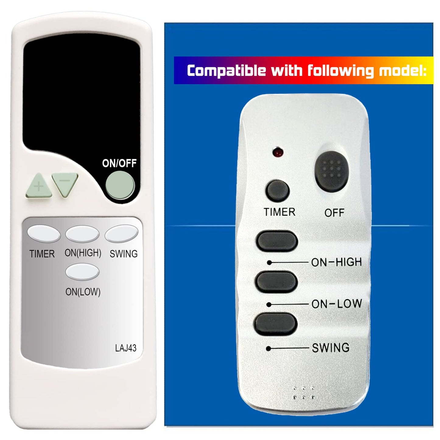 Replacement Remote Control for Lasko LASK006 Upright Fan