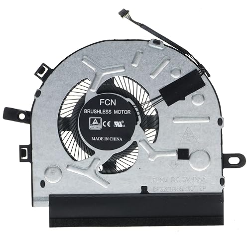 CPU Cooling Fan for Lenovo IdeaPad Flex 5-1470 1570 80XA IdeaPad 520S-14IKB 320S-14IKB 320S-15IKB 5F10N78686 DC28000JFF0 FJCV