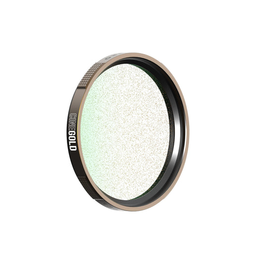 PolarPro CineGOLD Filter - 1/2 Gold Mist Diffusion Camera Filter - Warm Highlights & Low Contrast for Vintage Film Aesthetics - Soft Glow & Warm Tones