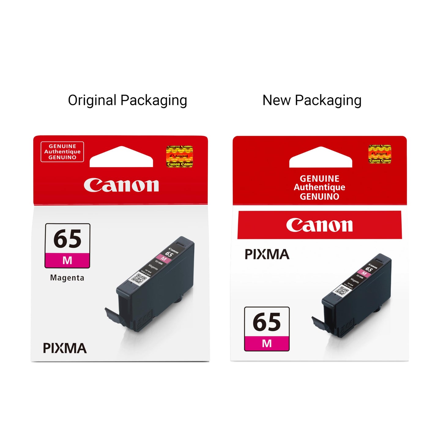 Canon CLI-65 Genuine Magenta Ink Tank, Compatible with PIXMA PRO-200, and PIXMA PRO-200S Printers