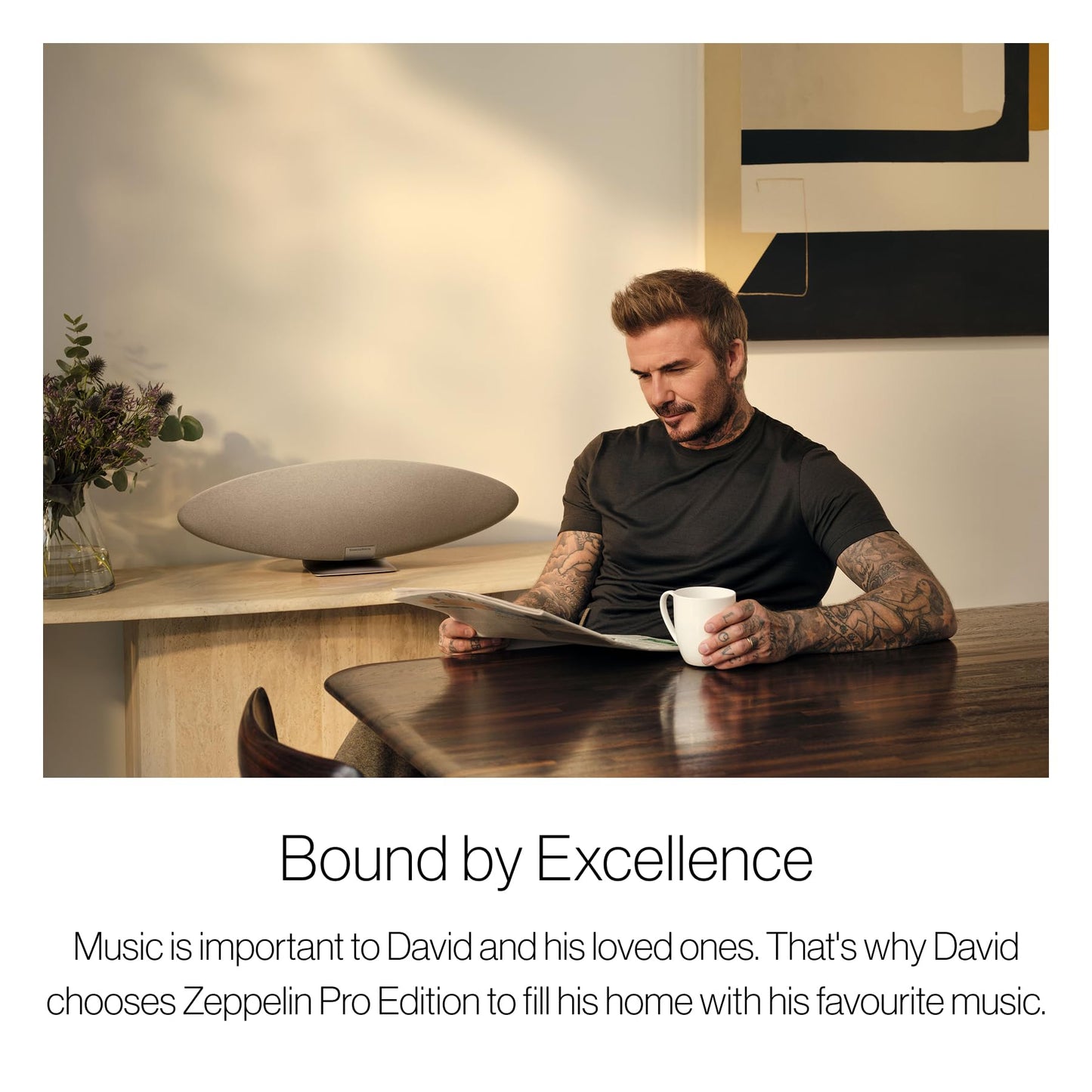 Bowers & Wilkins Zeppelin Pro Edition Wireless Speaker, Large Bluetooth Speaker, 5 Drivers Including Subwoofer, Bluetooth Streaming, AirPlay 2