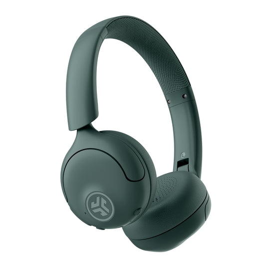 JLab Go Lux ANC Wireless Headphones, Sage, Hybrid Active Noise Cancelling, Premium On-Ear Bluetooth Headset, Customizable Sound, Be Aware Mode, Cloud…