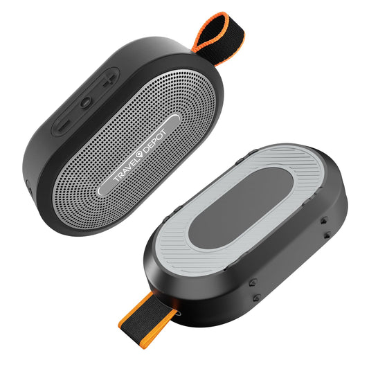 Travel Depot Magnetic Bluetooth Speaker, Wireless Portable Bluetooth Speaker for Golf Cart, IP66 Waterproof, 18H Playtime, TWS Pairing, BT5.3