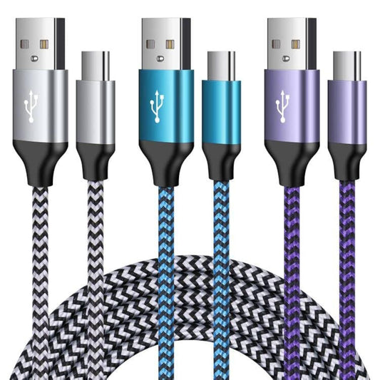 for Samsung Phone Charger Cord 3Pack Android Charger Fast Charging Type C Cable for Samsung Galaxy A17/A13