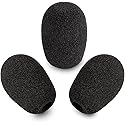 LEFXMOPHY Mic Foam Replacement for Razer Kaira/Kaira X/Barracuda X/Kraken V3 Pro Gaming Headset Microphone Pop Filter Cover, 3pack Windscreen
