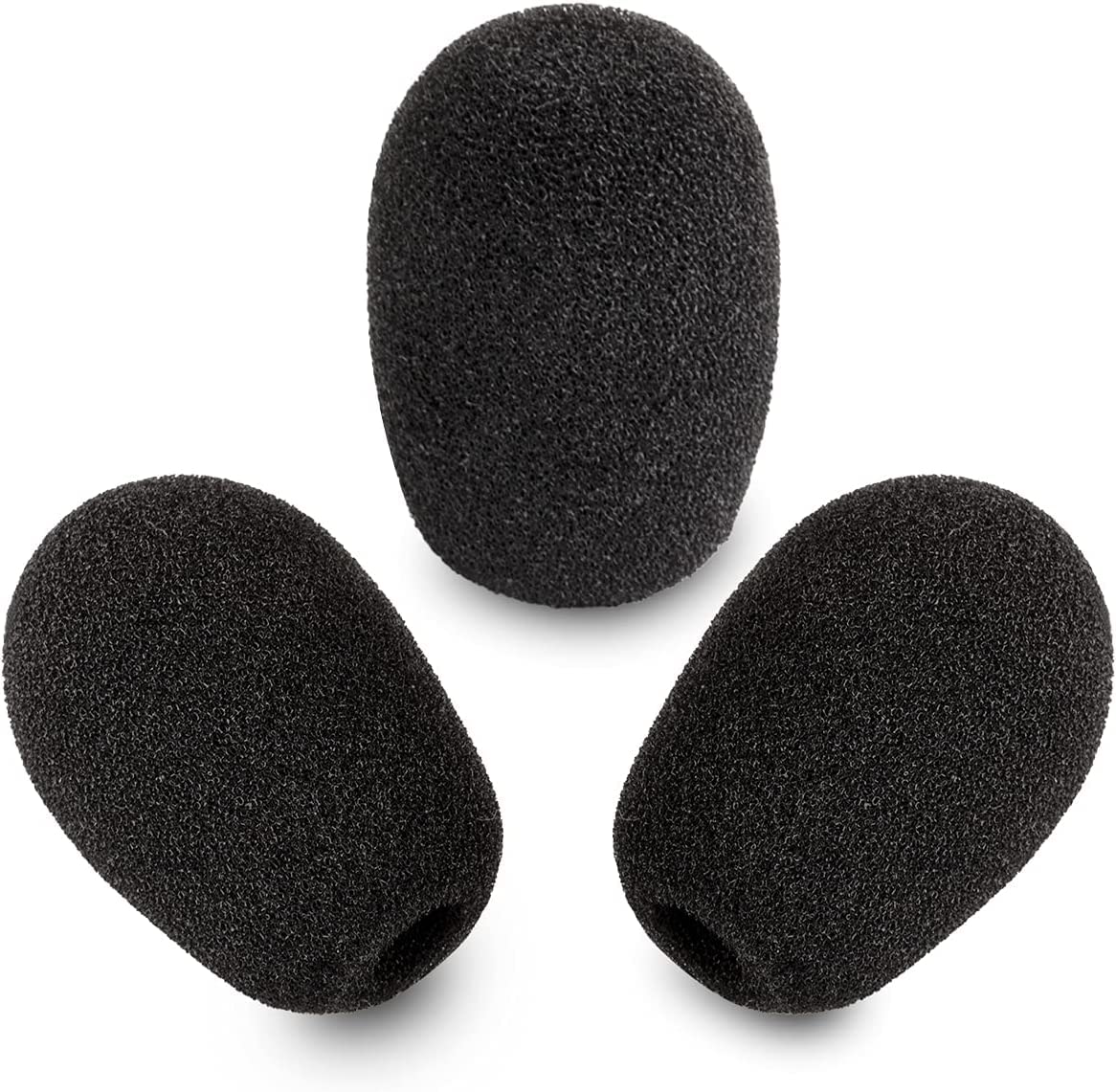 LEFXMOPHY Mic Foam Replacement for Razer Kaira/Kaira X/Barracuda X/Kraken V3 Pro Gaming Headset Microphone Pop Filter Cover, 3pack Windscreen