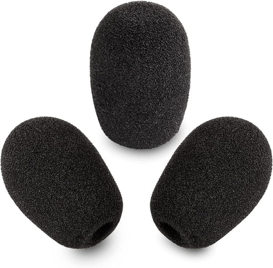 LEFXMOPHY Mic Foam Replacement for Razer Kaira/Kaira X/Barracuda X/Kraken V3 Pro Gaming Headset Microphone Pop Filter Cover, 3pack Windscreen