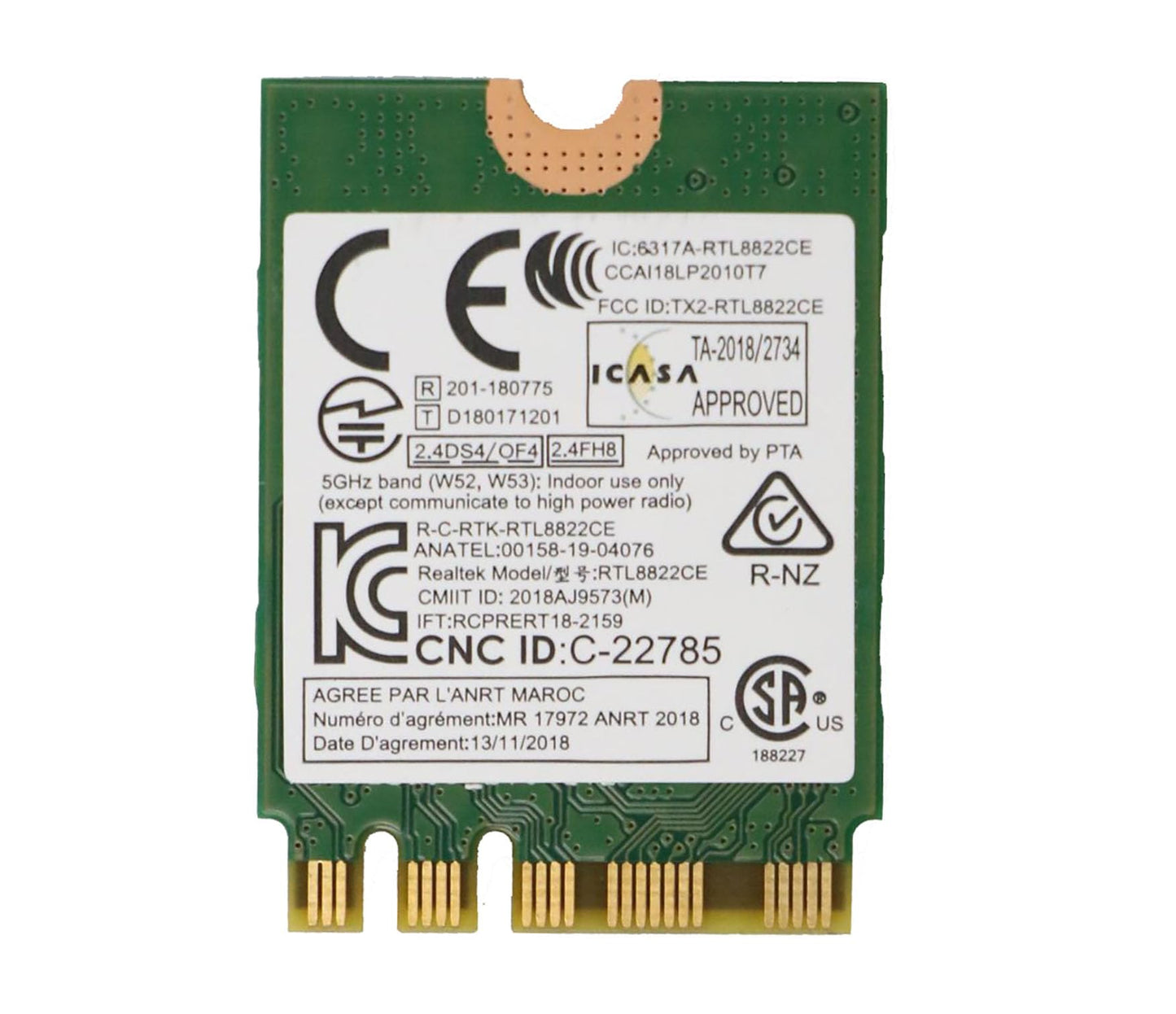 HAYOOVANT Compatible for 02HK700 02HK701 5W10V25795 WiFi Wireless Bluetooth Dual-Band Card