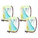 4X Pack - AT&T 17 Battery - Replacement for AT&T Cordless Phone Battery (1200mAh, 2.4V, NI-MH)