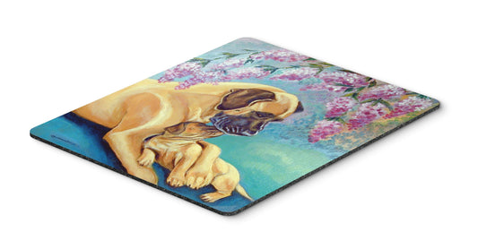 Caroline's Treasures 7233MP Great Dane and Puppy Mouse Pad, Hot Pad or Trivet for Home Office Gaming Working Computers Laptop Mouse Mat,Washable Large