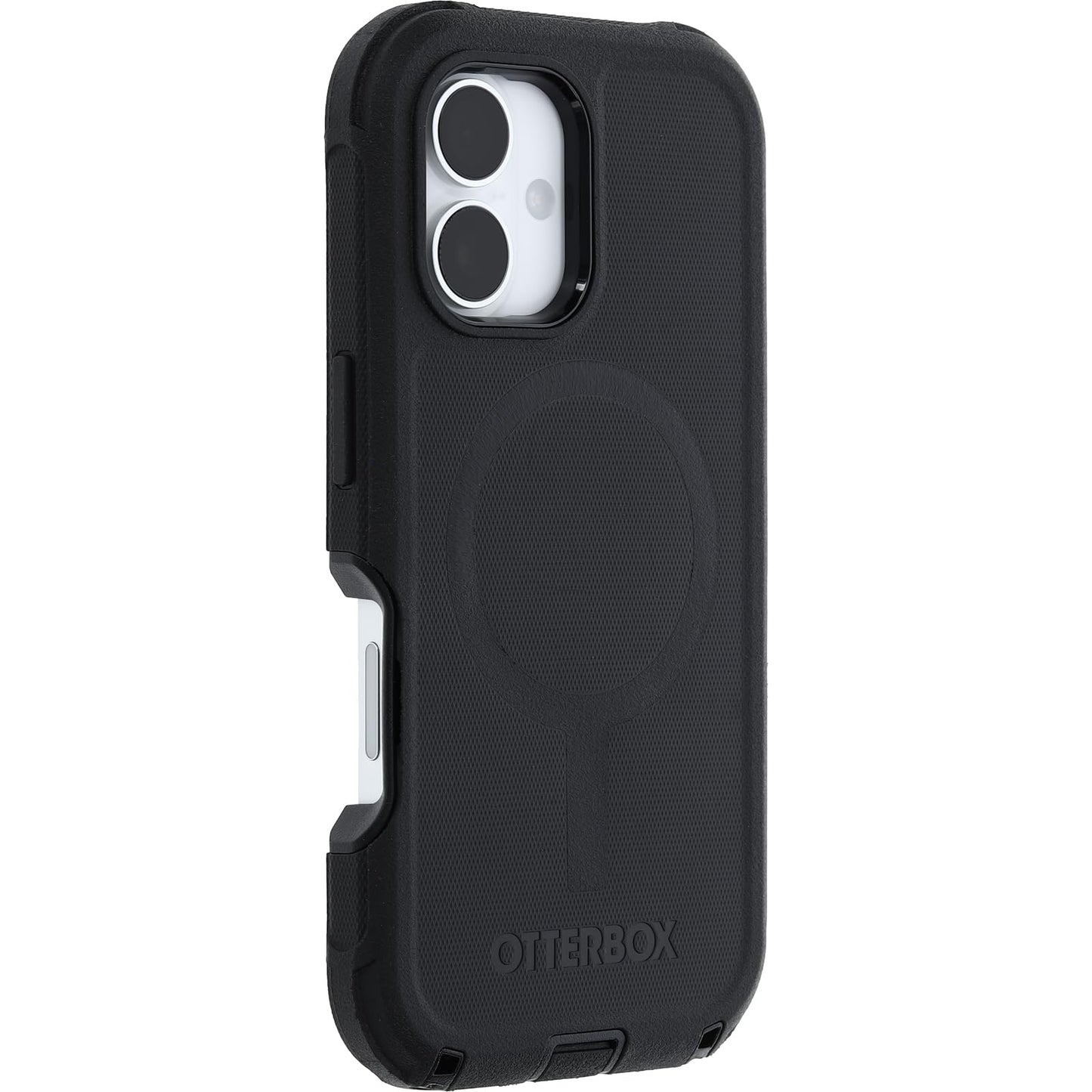 OtterBox iPhone 16 Defender Series Case - Black - Tough, Rugged & Durable iPhone Case, Snaps on MagSafe, Multi-Layer, Impact Absorbing iPhone Case