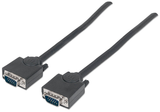 Manhattan SVGA Monitor Cable - Black (312721)