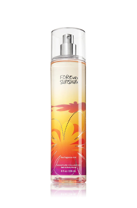 Bath & Body Works Forever Sunshine Fine Fragrance Mist 8 oz (New Look)
