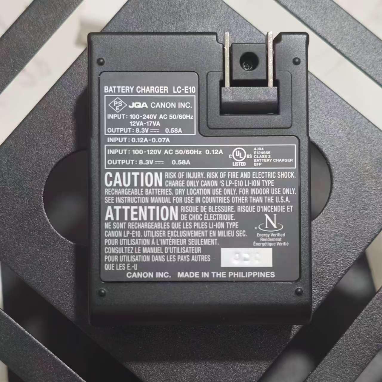 LP-E10 LC-E10C Quick Wall Battery Charger Compatible with Canon: EOS Rebel T7 T6 T5 T3 T100 4000D 3000D 2000D 1300D 1200D 1100D 4000D DSLR Digital