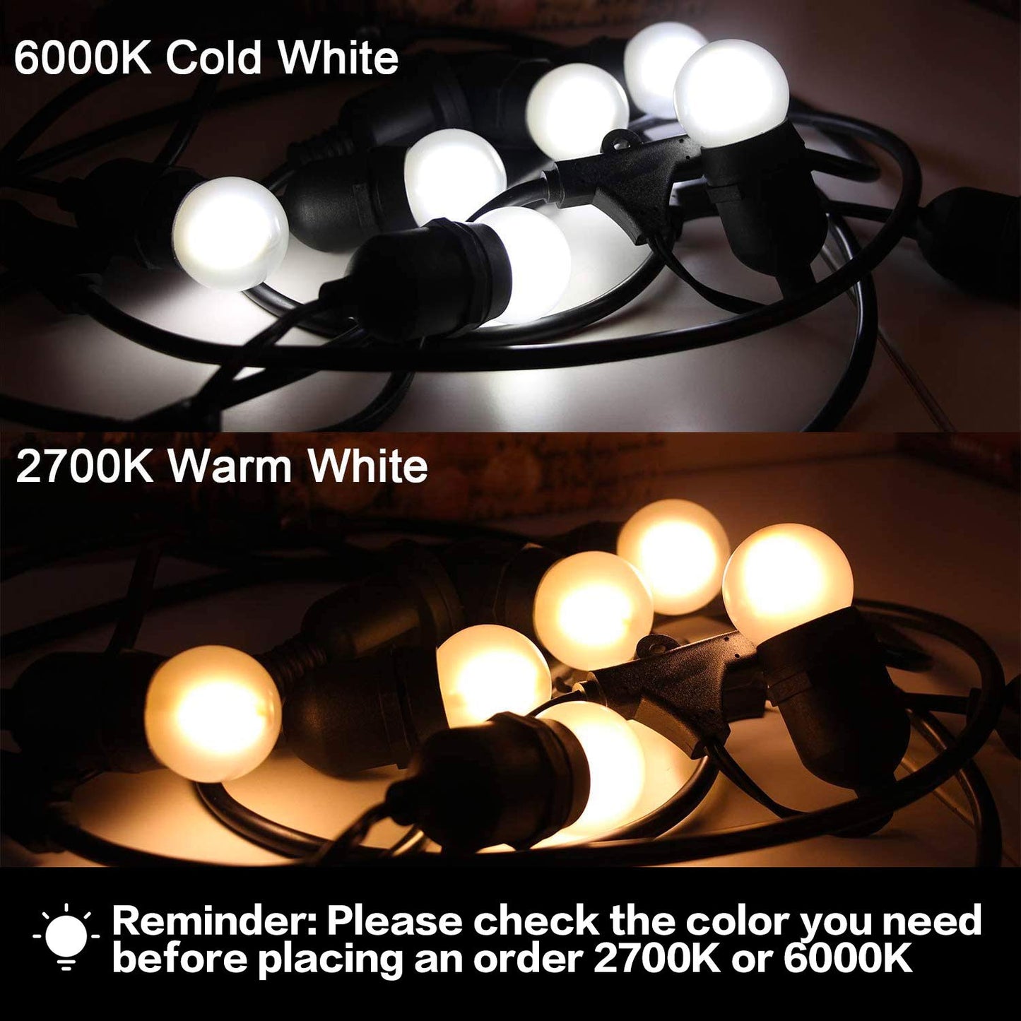 Sphoon G40 Low Watt LED Light Bulbs 1.5W Small Edison Bulb 15 Watt Equal