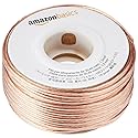 Amazon Basics 16-Gauge Speaker Wire Cable, Polarity Marked, 100 ft, Bronze