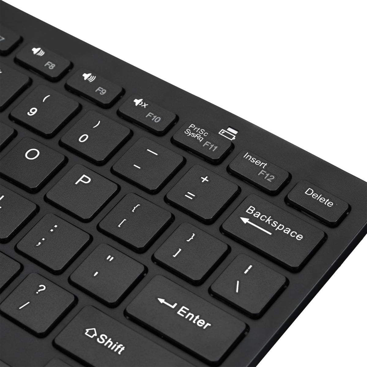 Adesso SlimTouch WKB-1100BB Bluetooth 3.0 Mini Keyboard with Scissor-Switch, Multimedia and Internet Hotkeys, 78-Key US Layout, and 30 Feet Working