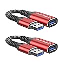 ZIYUETEK USB Data Blocker, Charge-Only Adapter USB Blocker(2PCS), Provide Safe and high-Speed Charging, Protect Against Juice Jacking, Hacking