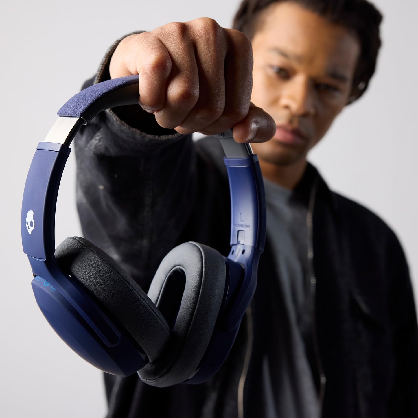 Skullcandy Crusher Evo Wireless Bluetooth Headphones with Multi-Sensory Bass, Noise Isolating Over-Ear Fit, Up to 40 Hours Battery, Microphone…